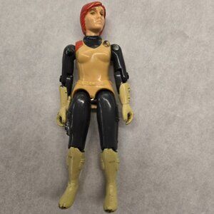 Vintage very hard to find 1982 Scarlett First Female G.I. Joe figure as is